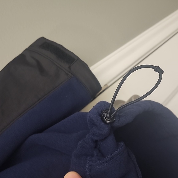 Polo Ralph Lauren Color Block Full Zip Fleece Jacket Navy - Picture 6 of 8